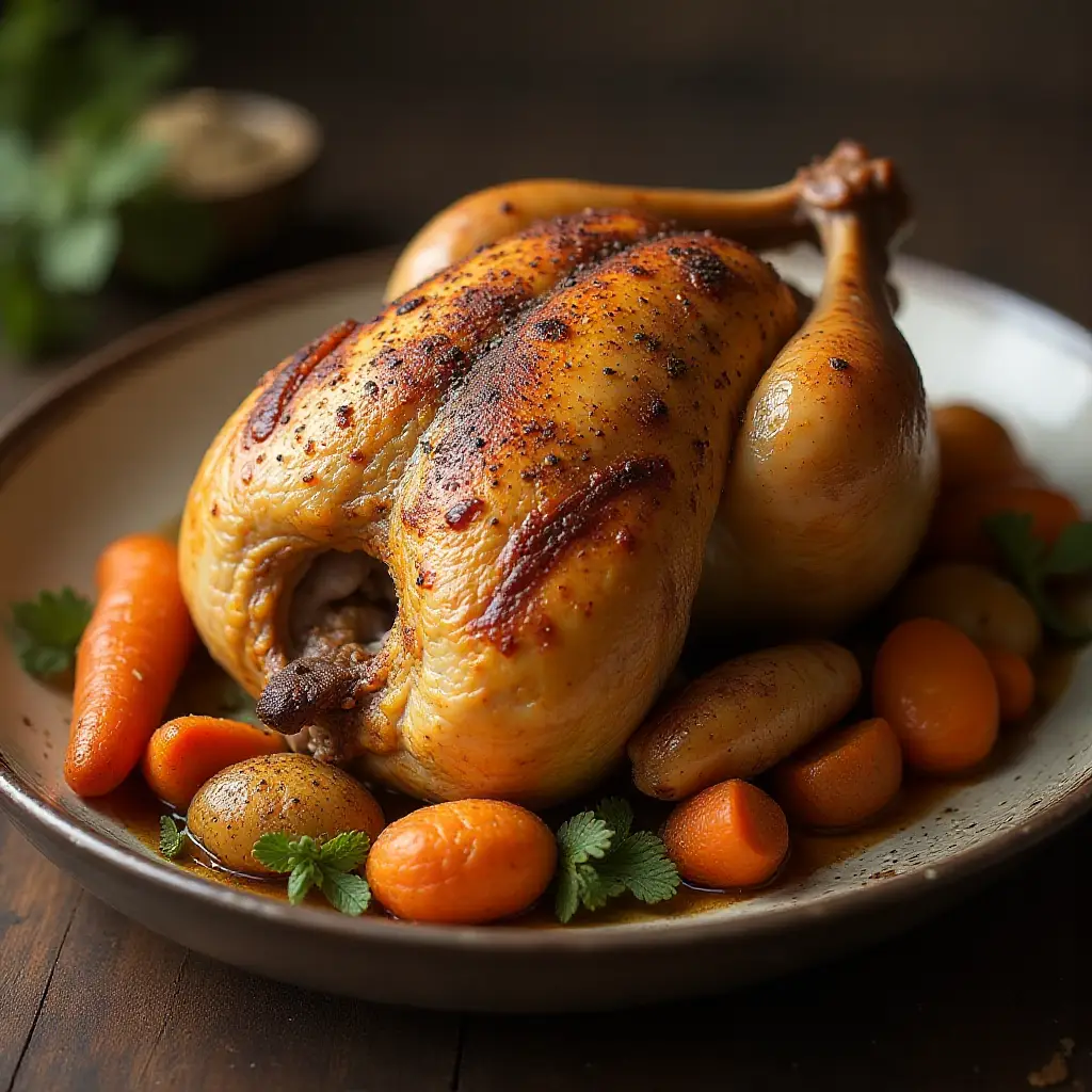 Harvey's Moroccan Roast Chicken