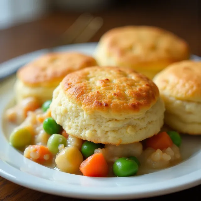 Chicken and Biscuit Casserole