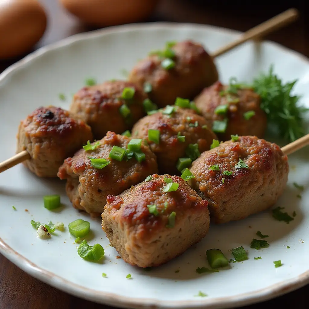 Kabob Koobideh (Persian Ground Meat Kabobs)