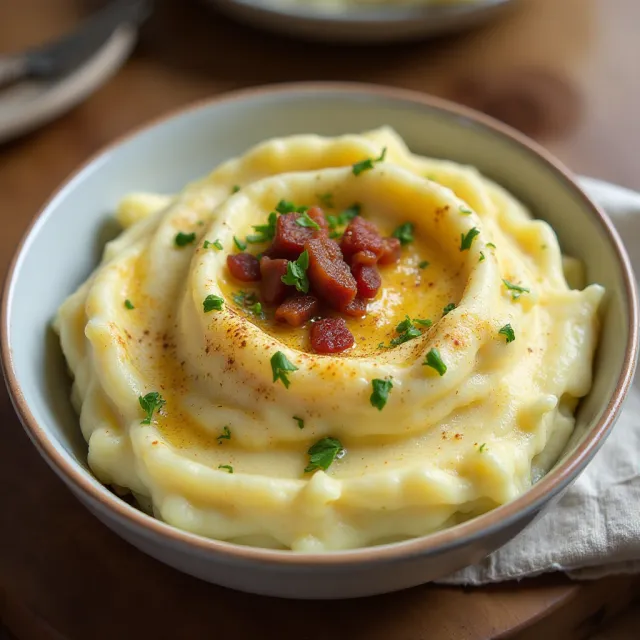 Loaded Boursin Mashed Potatoes