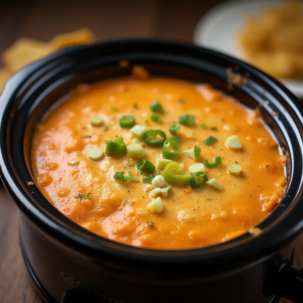 Slow Cooker Buffalo Chicken Dip
