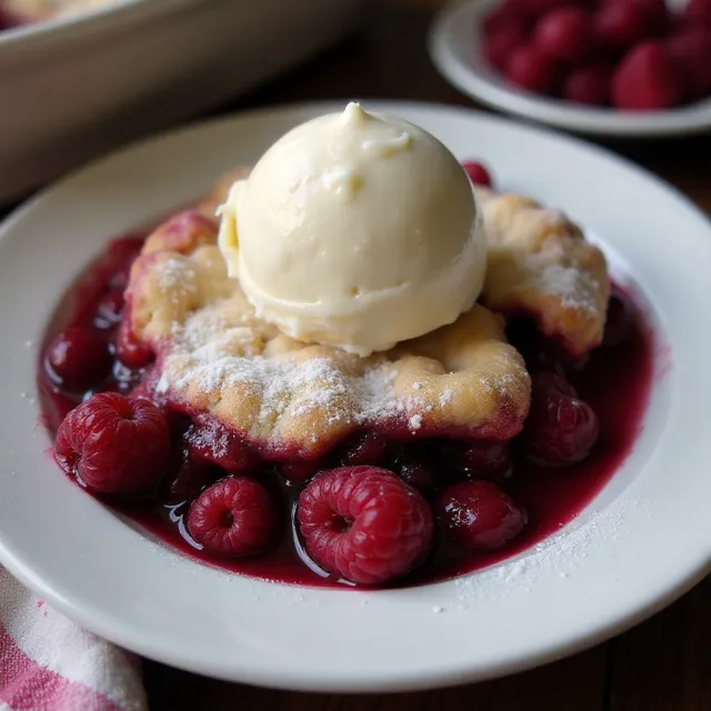 Black Raspberry Cobbler