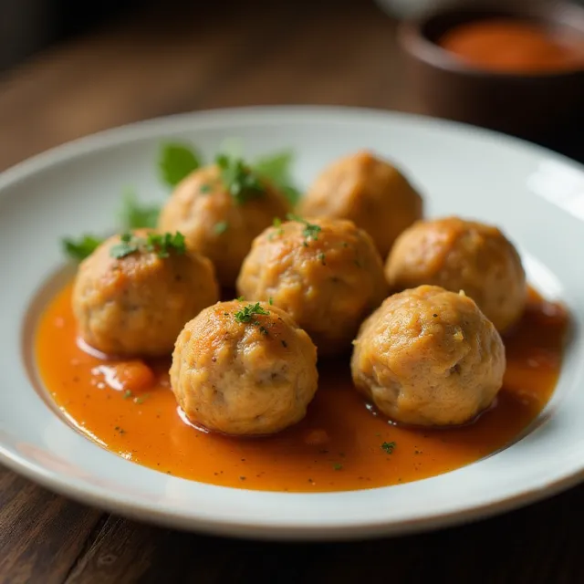 Peanut Butter Chicken Meatballs