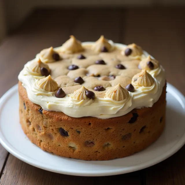 Homemade Cookie Cake