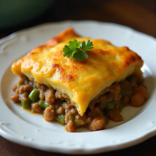 Puerto Rican Shepherd Pie (Pastelon)