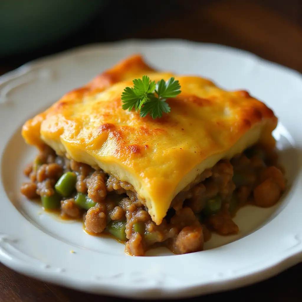 Puerto Rican Shepherd Pie (Pastelon)
