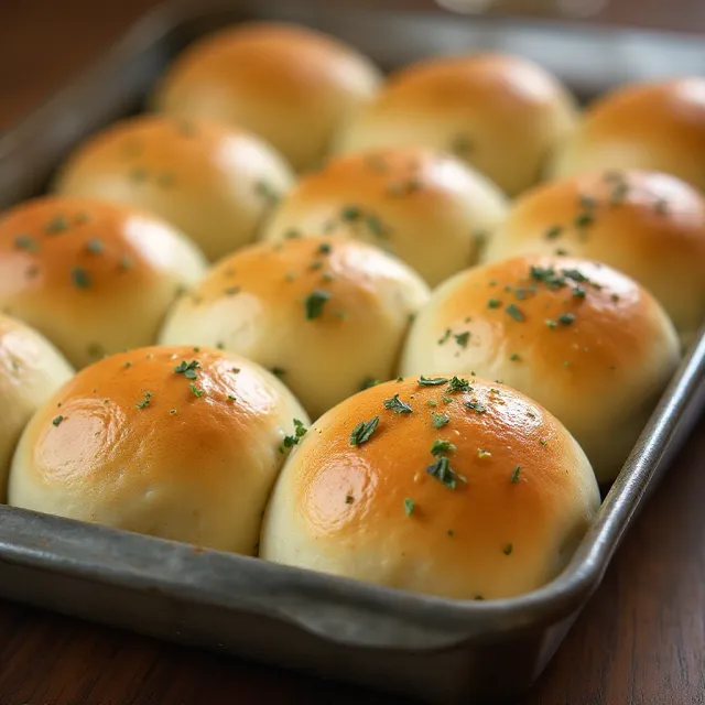 Garlic Dinner Rolls