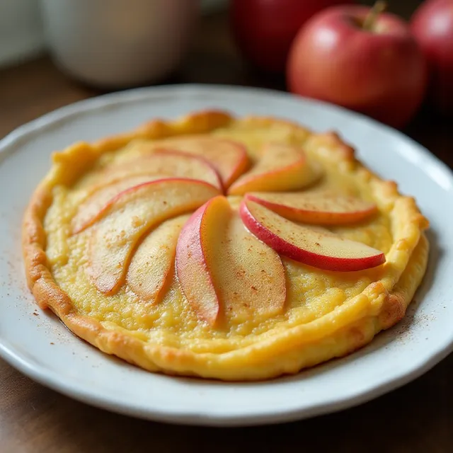 Fresh Apple Omelet
