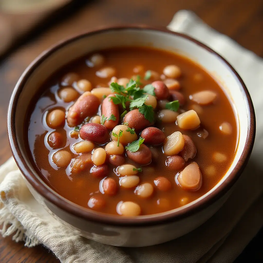 Southern Ham and Brown Beans