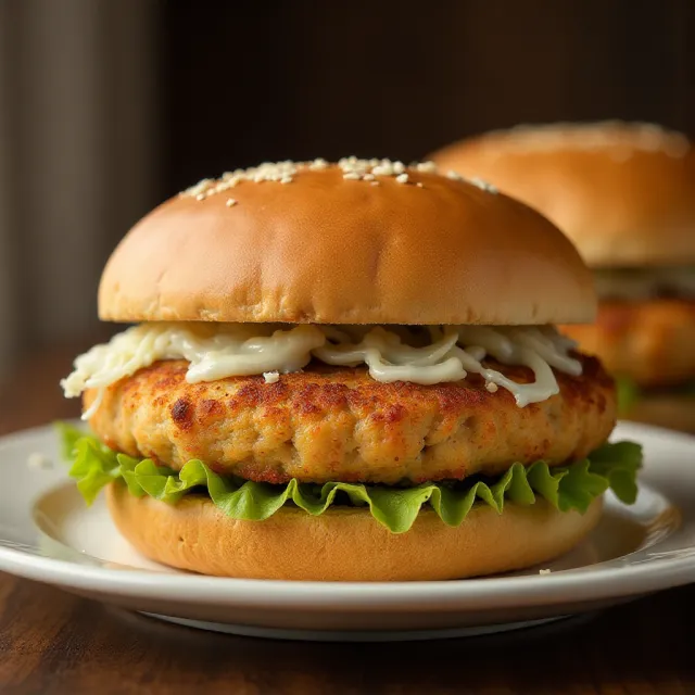 Copycat McChicken Sandwich