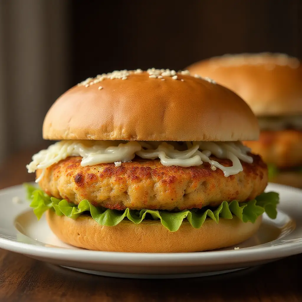 Copycat McChicken Sandwich