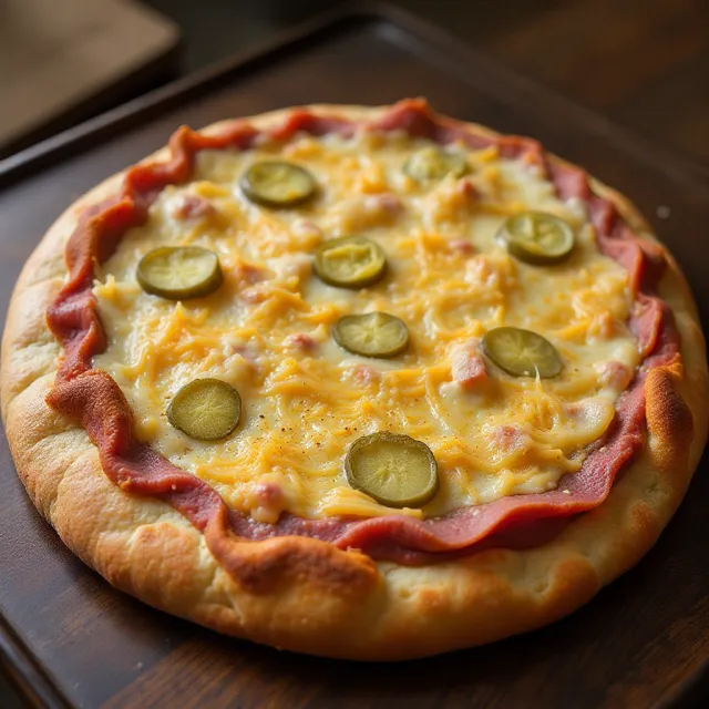 Reuben Pizza