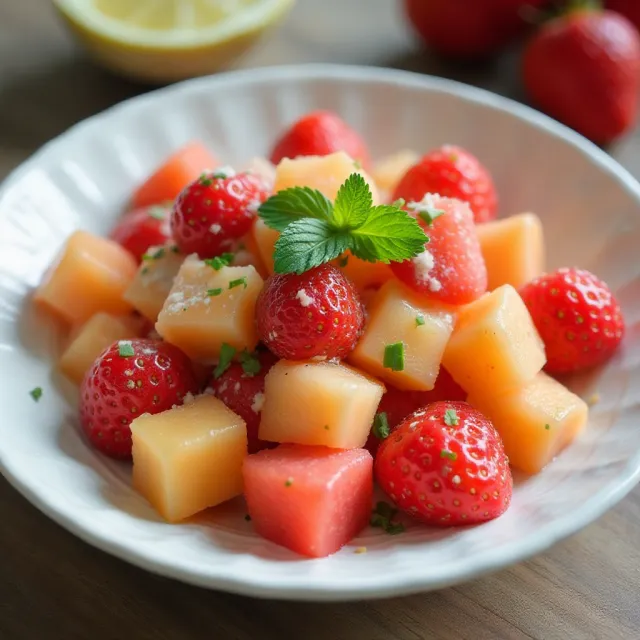 Strawberry-Melon Summer Salad