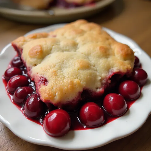 Carolyn's Oh-So-Easy Cherry Cobbler