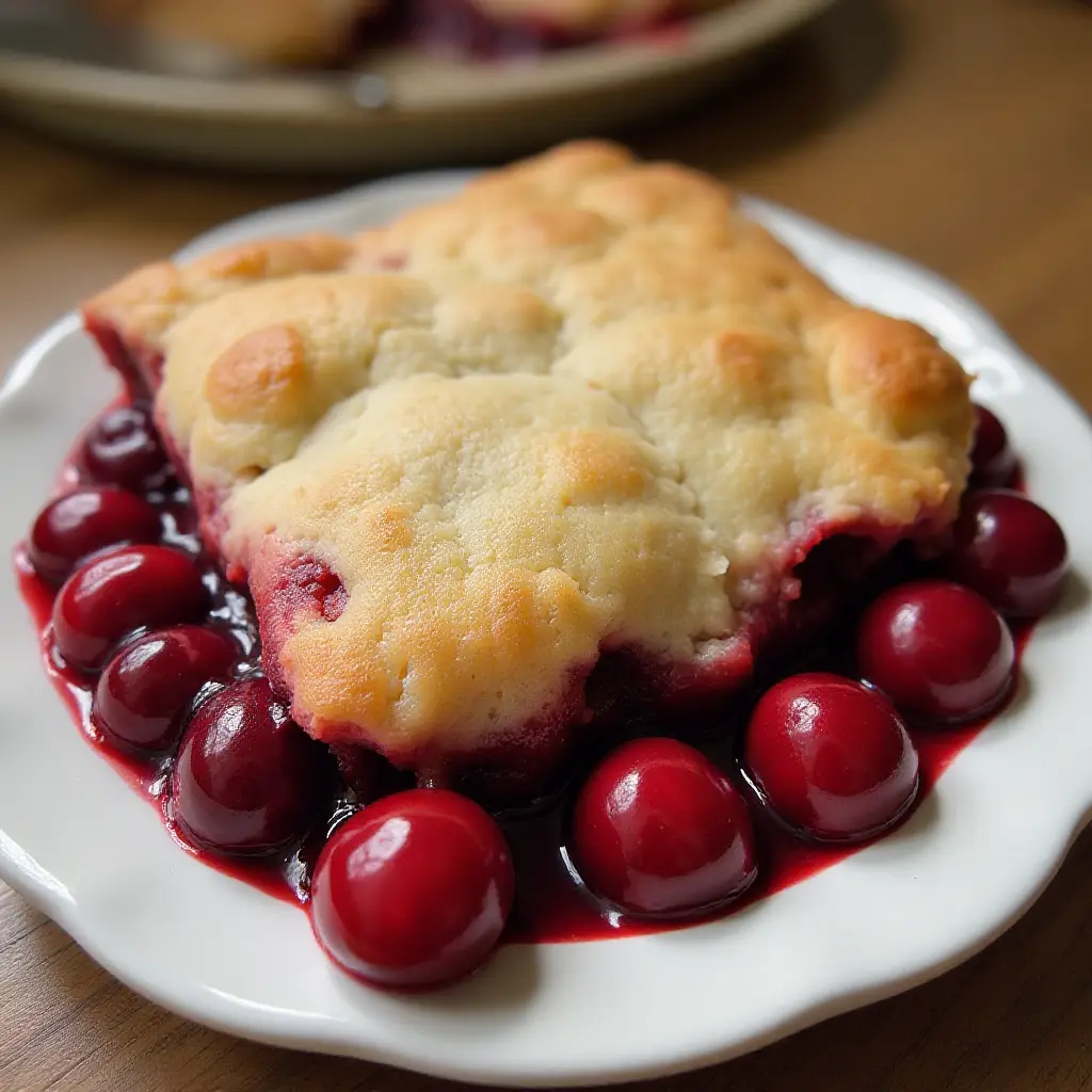 Carolyn's Oh-So-Easy Cherry Cobbler