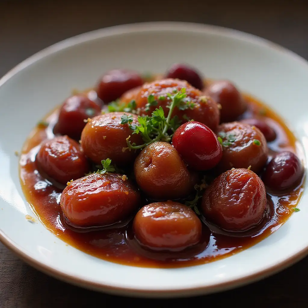 Date and Dried Cherry Mostarda