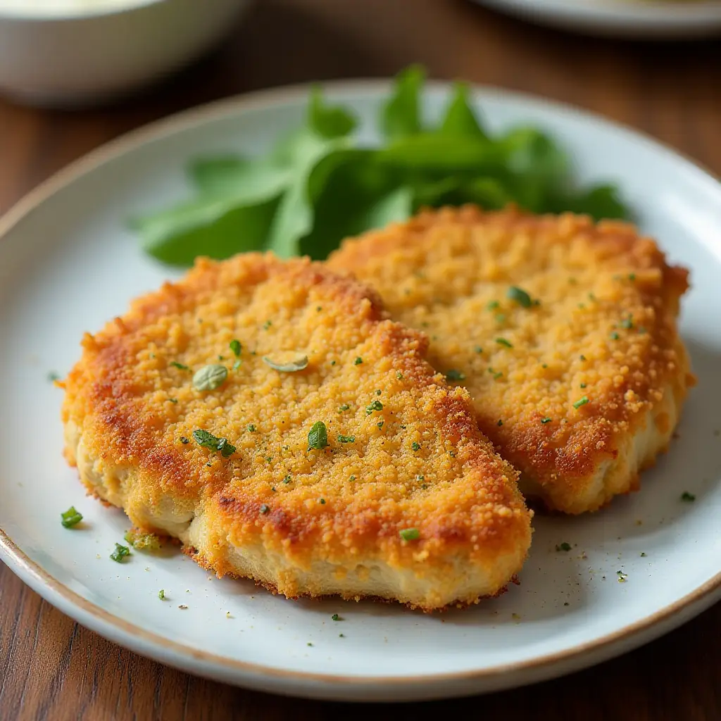 Breaded Air Fryer Pork Chops