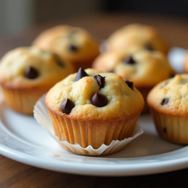 Chocolate Chip Mini Muffins