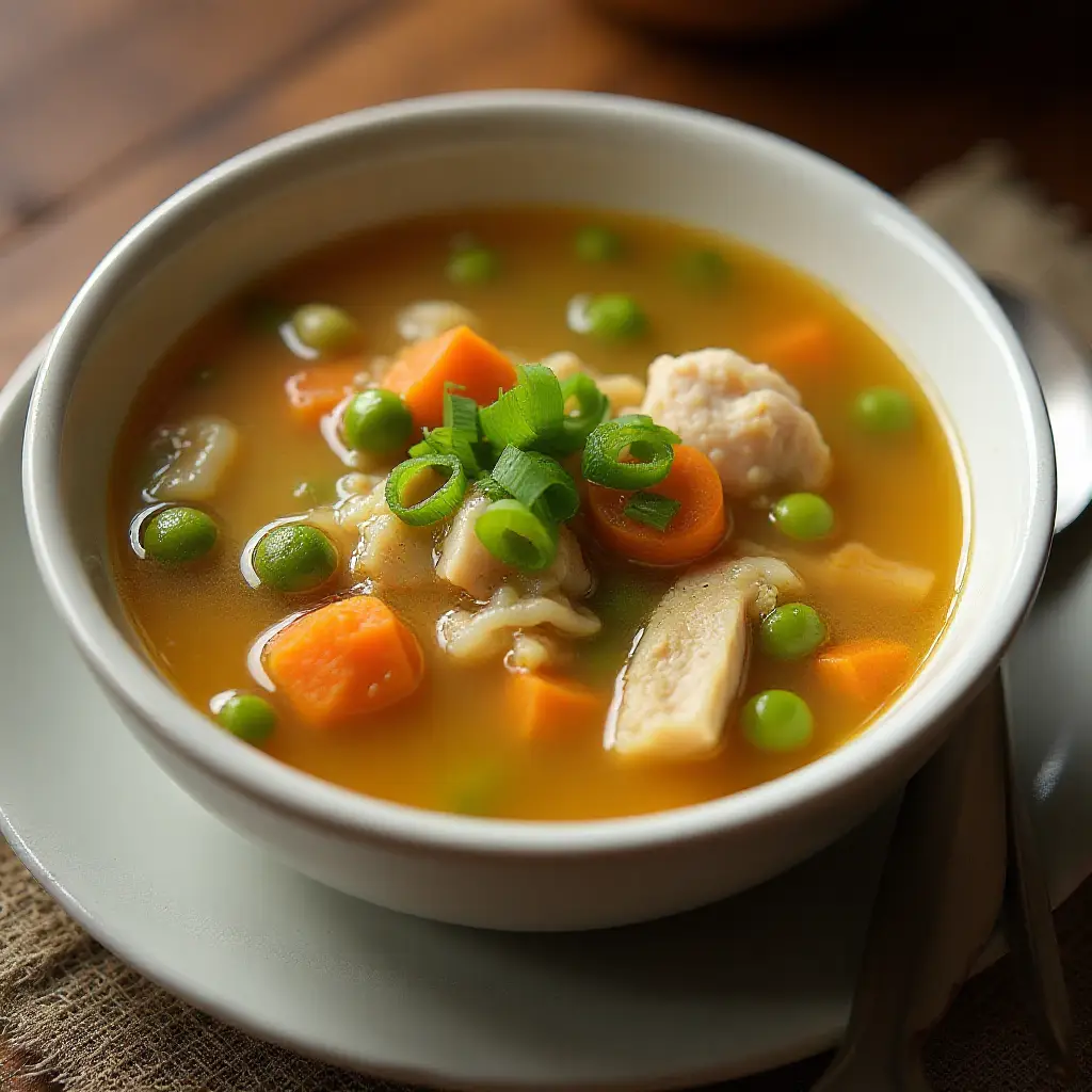 Quick and Easy No-Chop Chicken and Wild Rice Soup