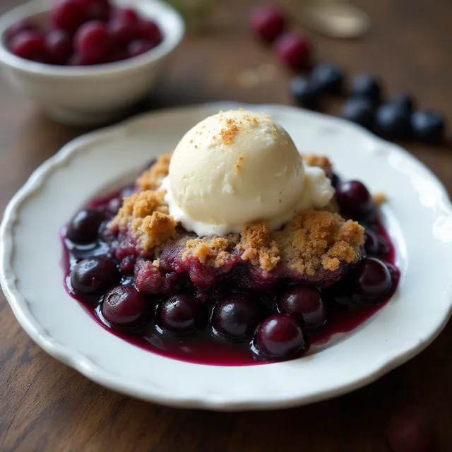 Blueberry Crisp
