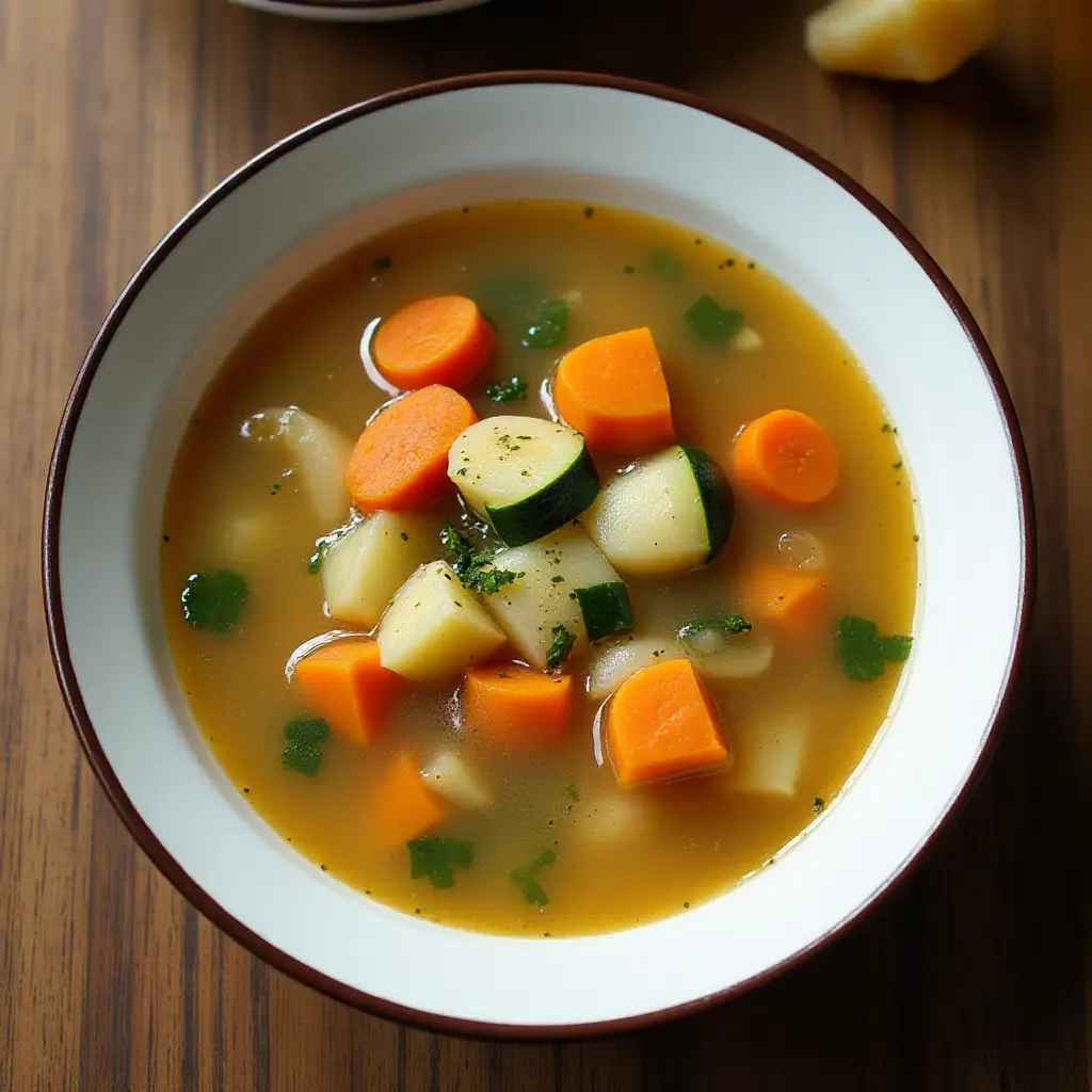 White Wine Chicken Soup