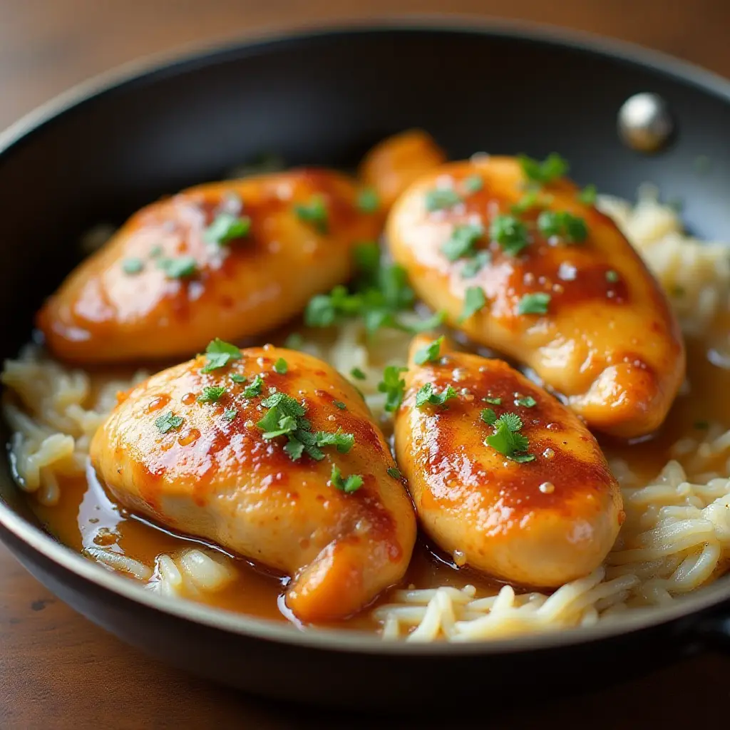 Apricot Glazed Chicken