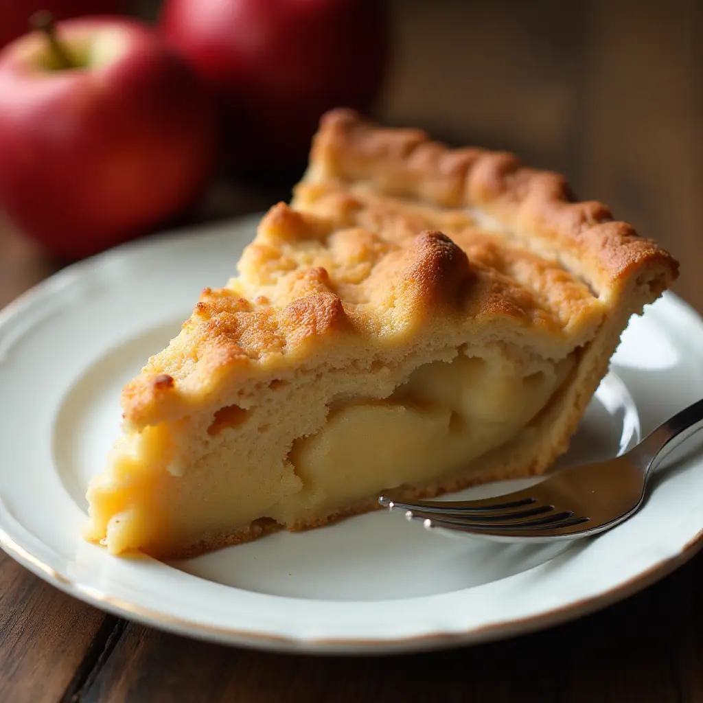 Impossible French Apple Pie