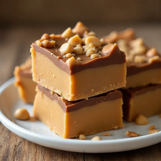 Caramel Peanut Fudge