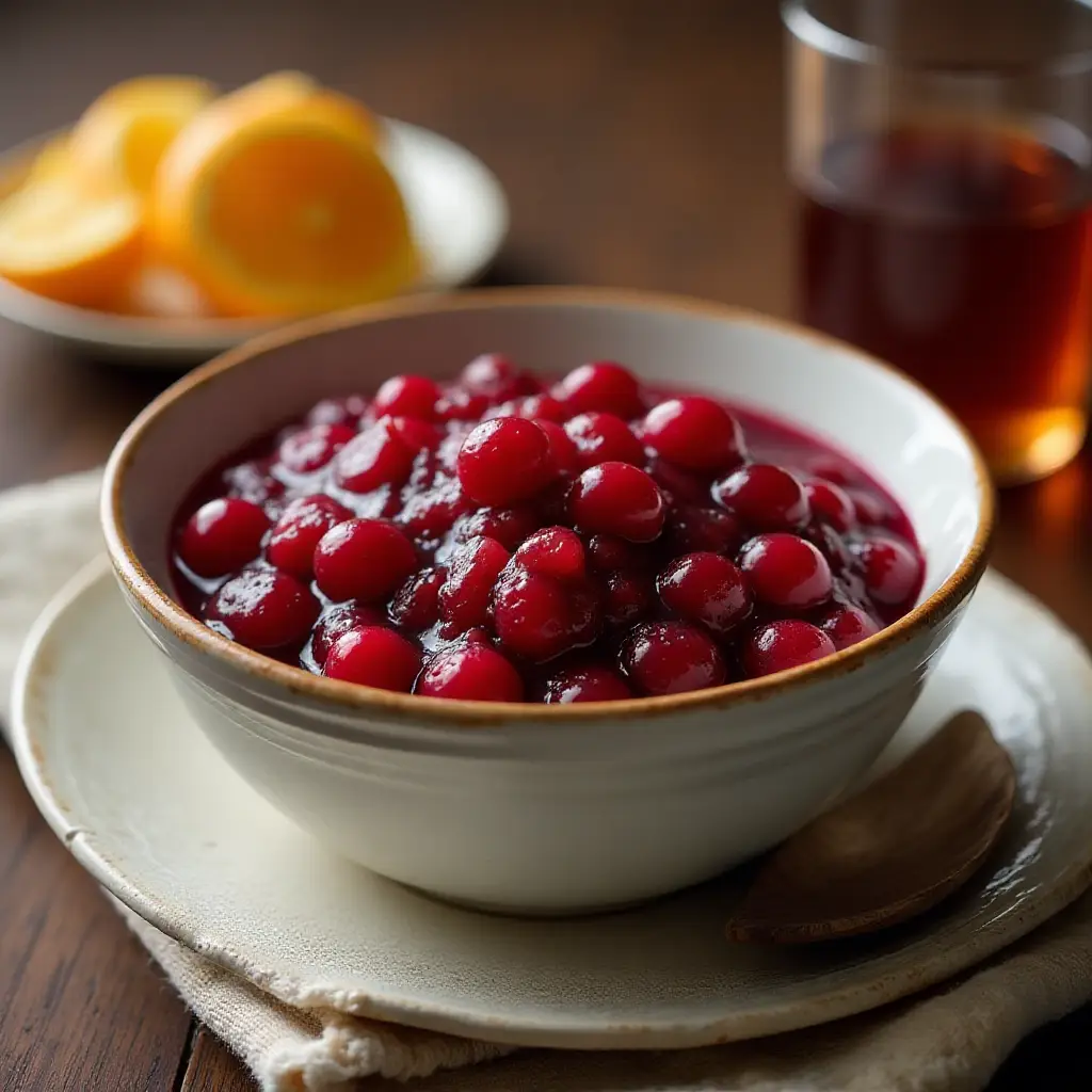 Drunken Cranberry Sauce