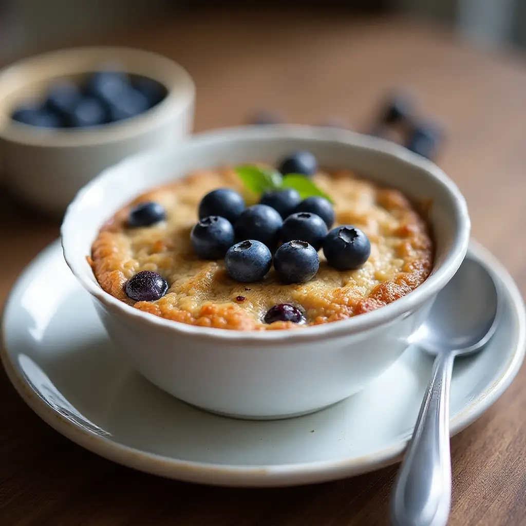 Blended Baked Oats