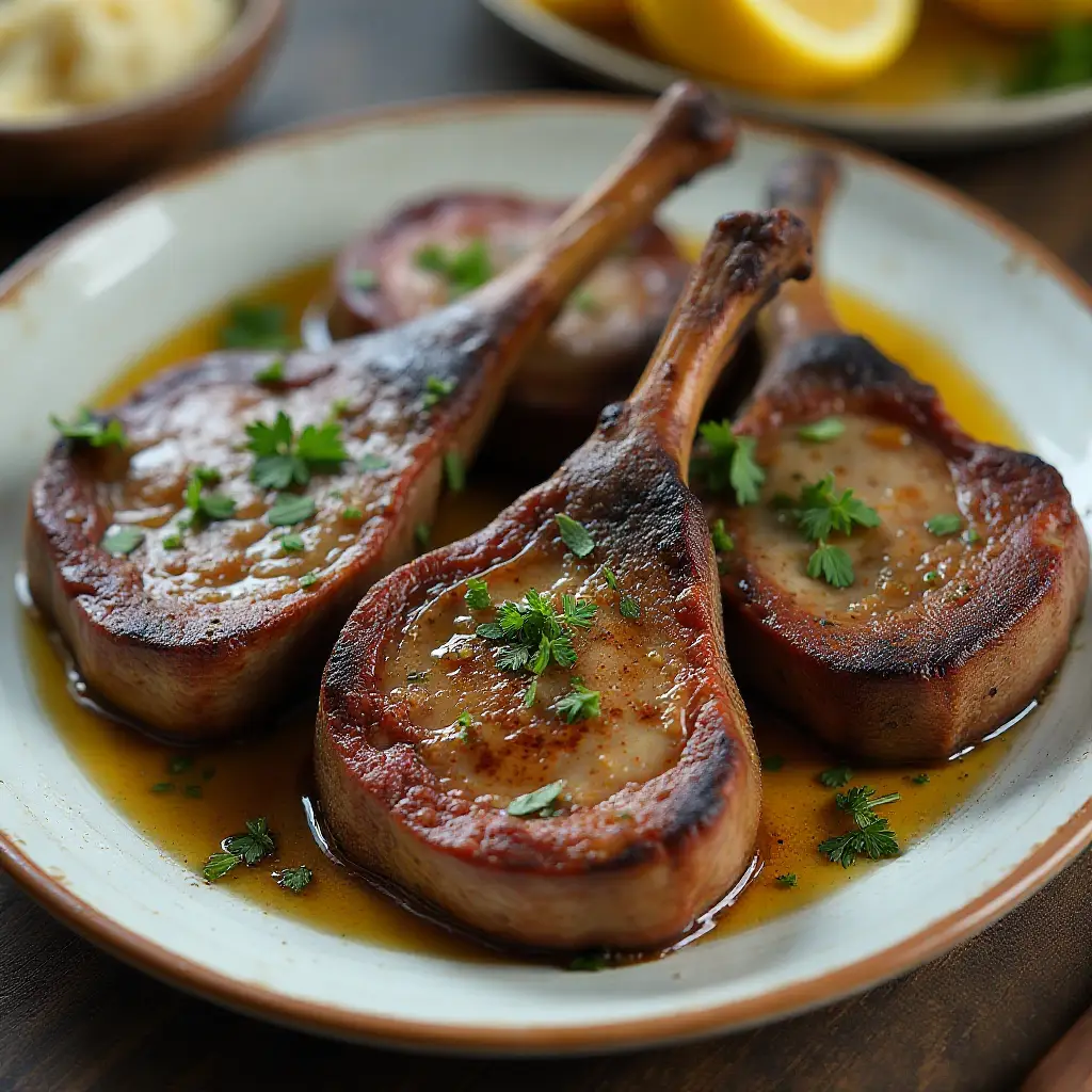Air Fryer Lamb Chops