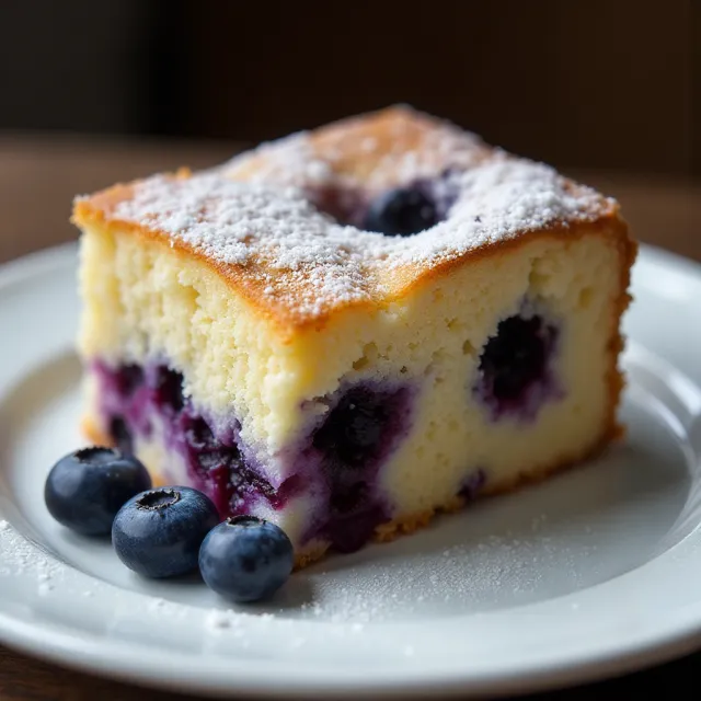 Melt in Your Mouth Blueberry Cake