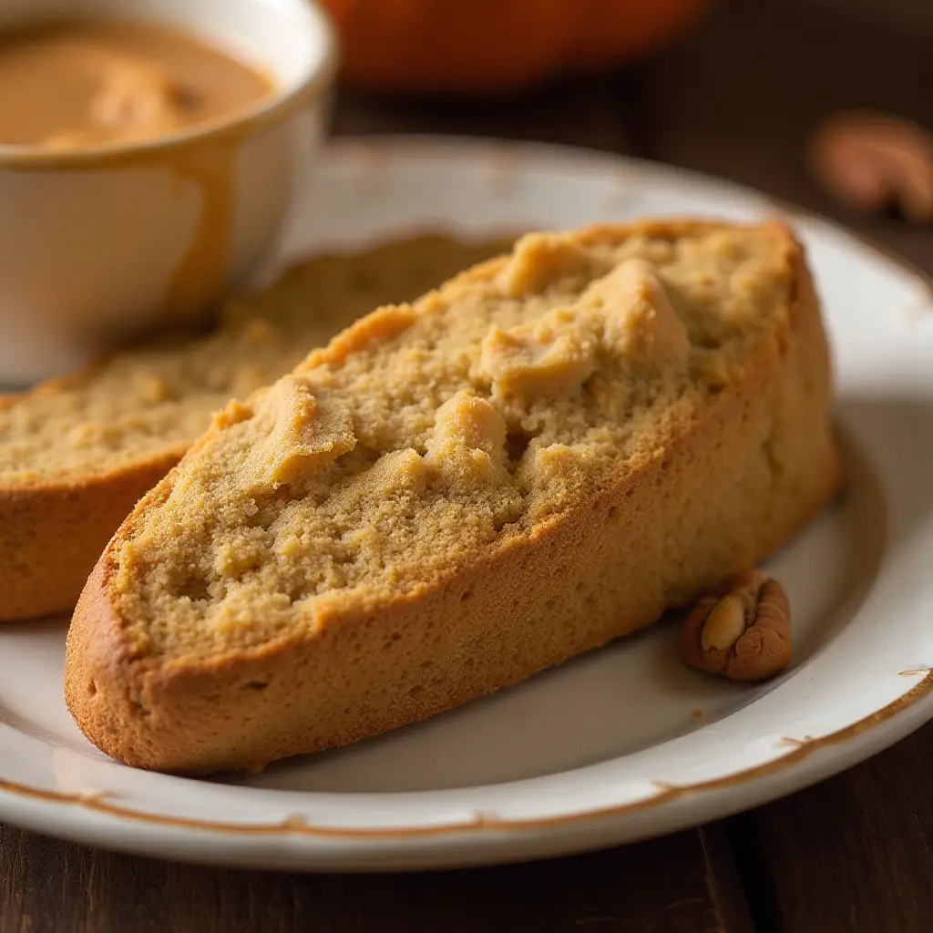 Pumpkin Pecan Biscotti