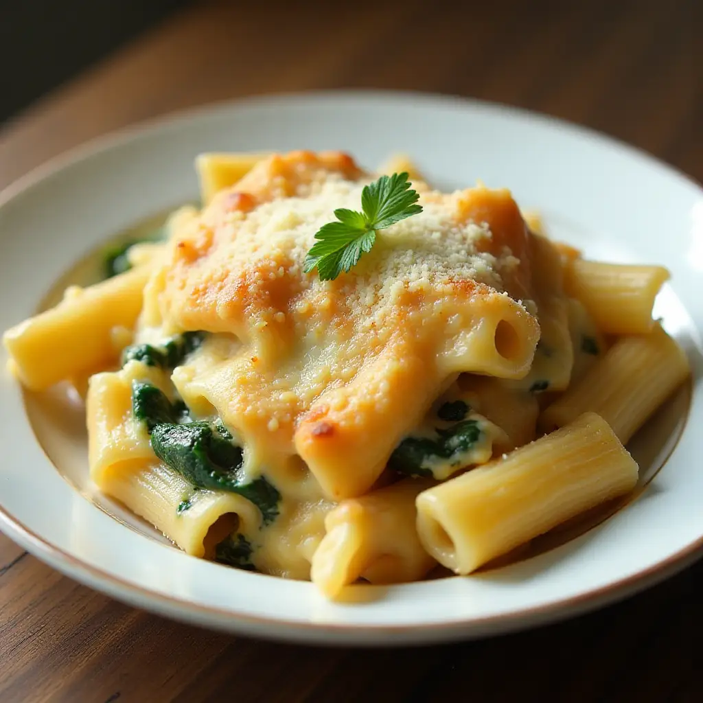 Boursin Chicken Baked Ziti