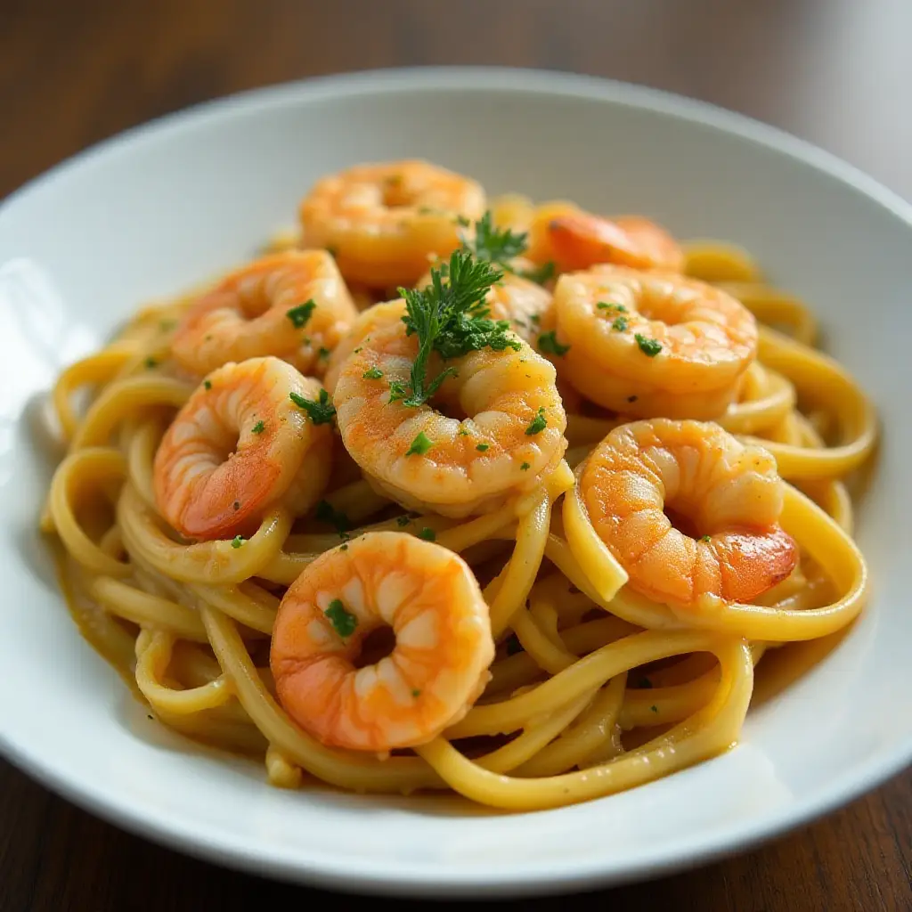 Tropical Shrimp Scampi