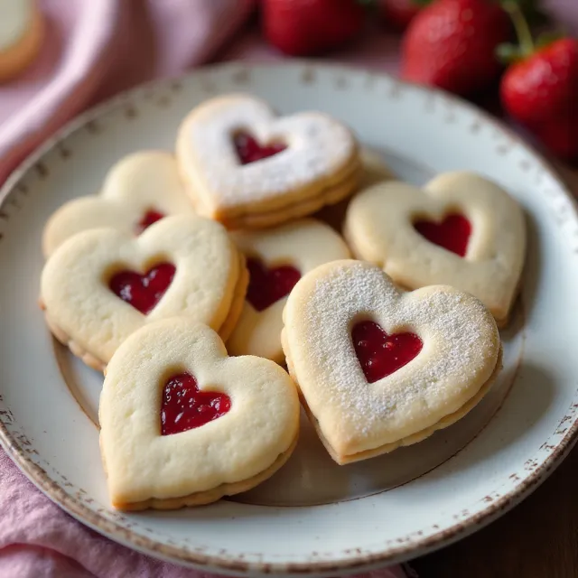 Heart-Shaped Cookies