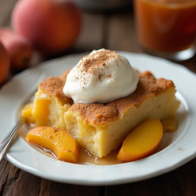 Southern Peach Cobbler