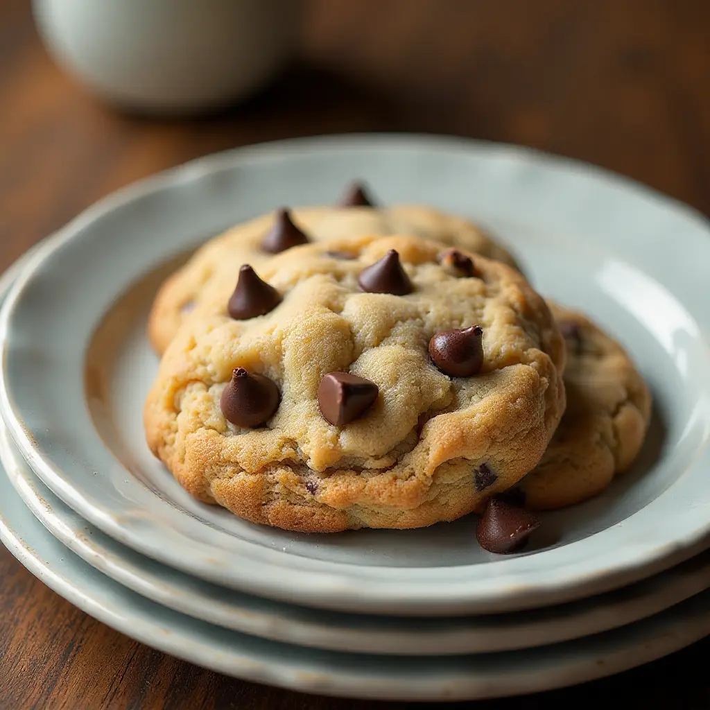 Gluten-Free Almond Flour Chocolate Chip Cookies