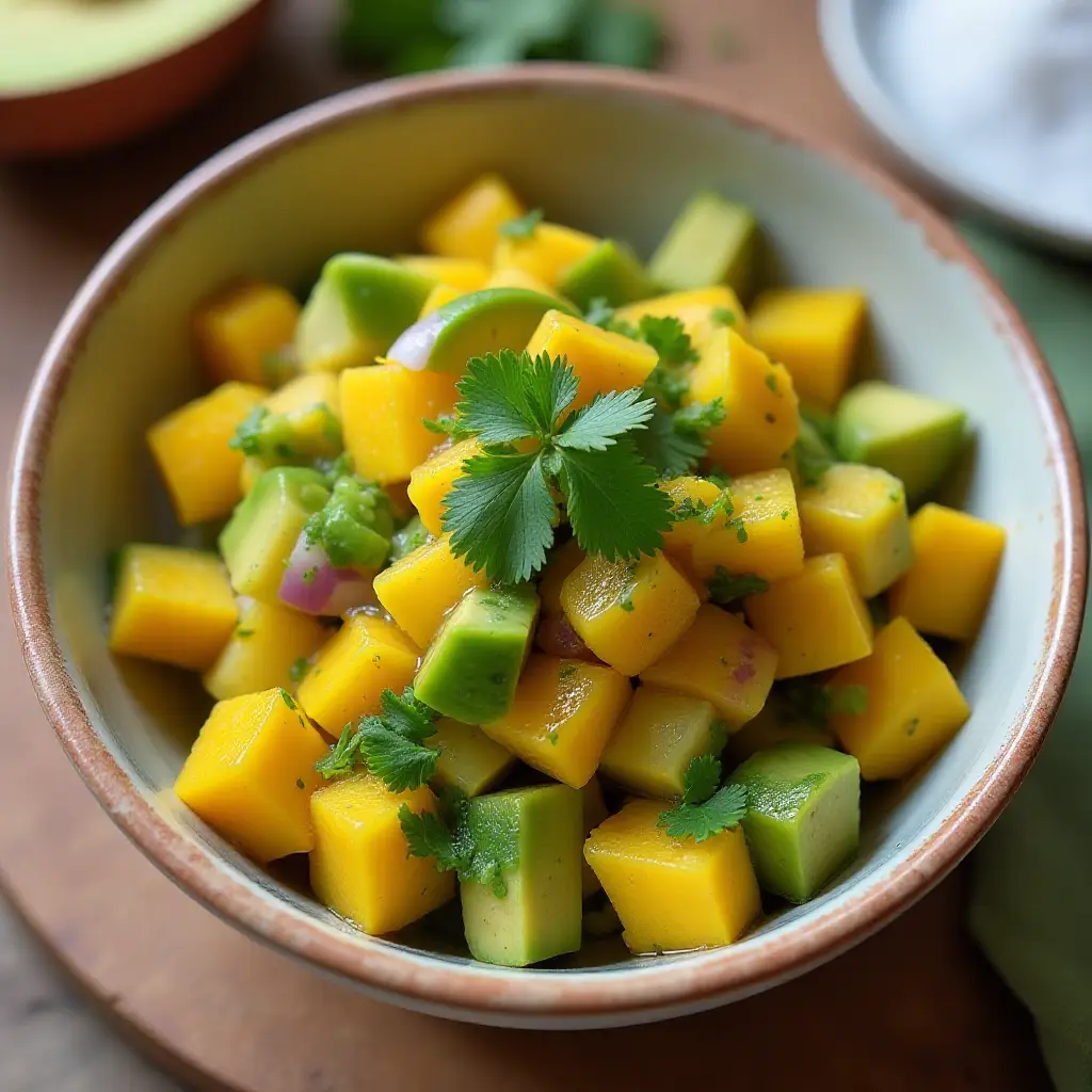 Avocado Mango Salsa