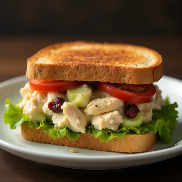 Grilled Chicken Salad Sandwich