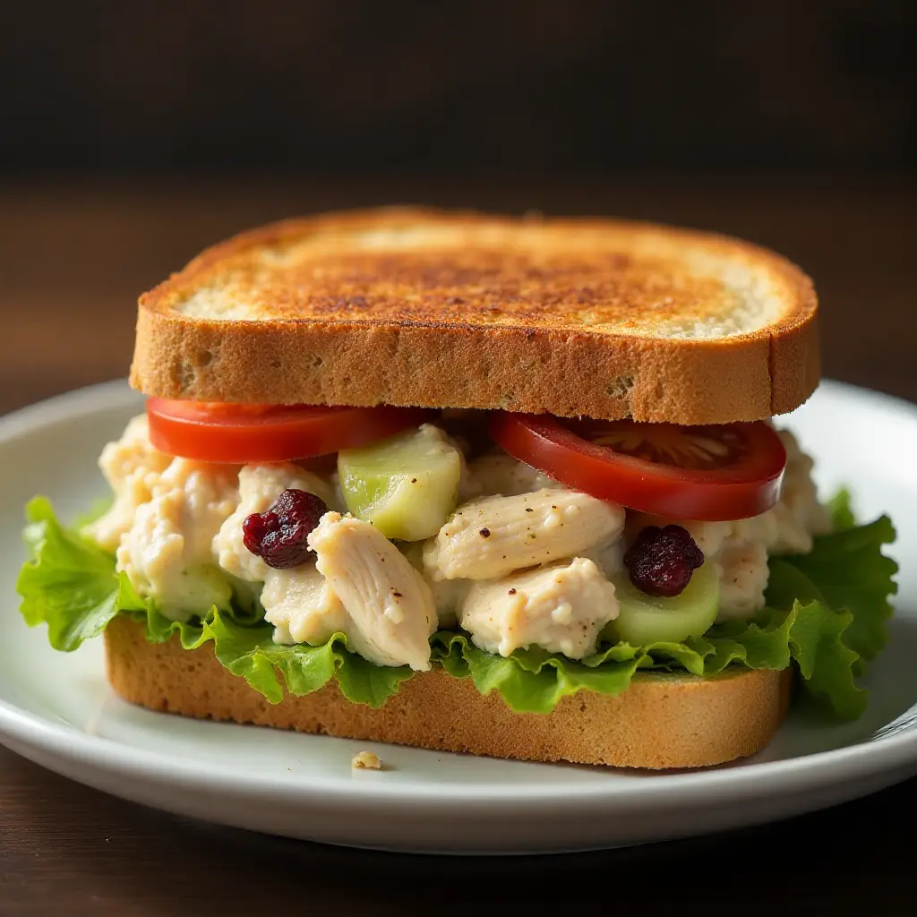 Grilled Chicken Salad Sandwich