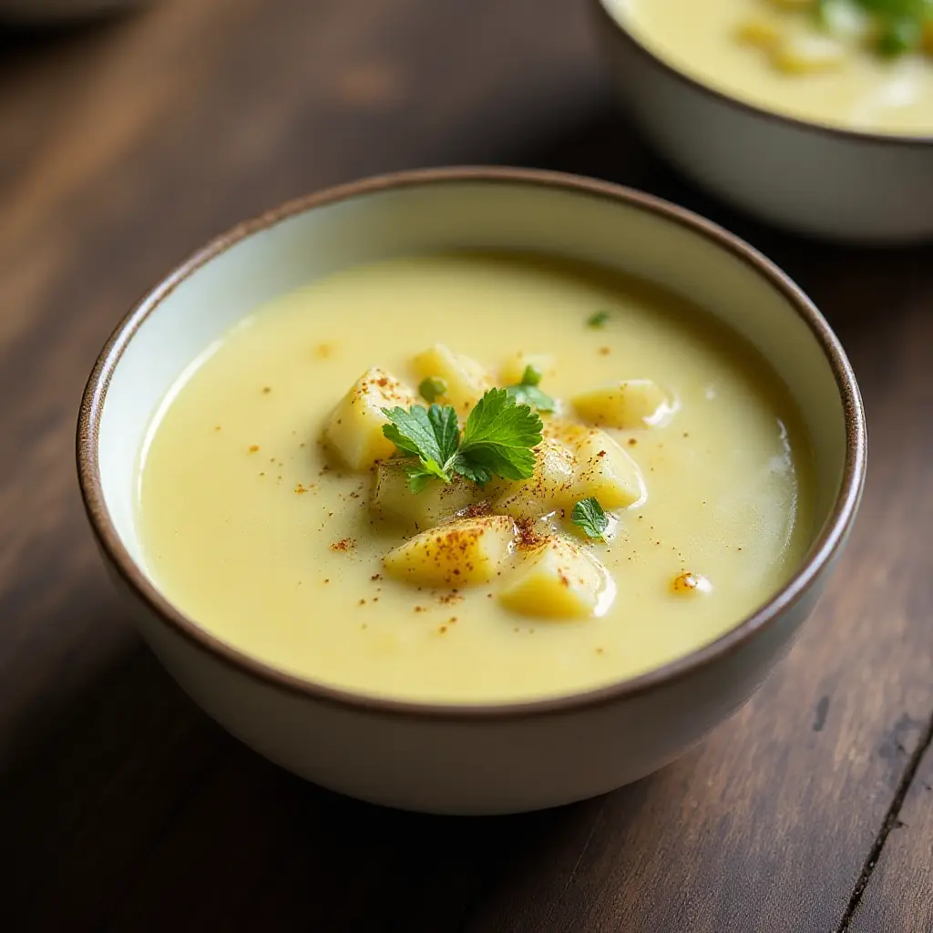 Instant Pot Potato Leek Soup