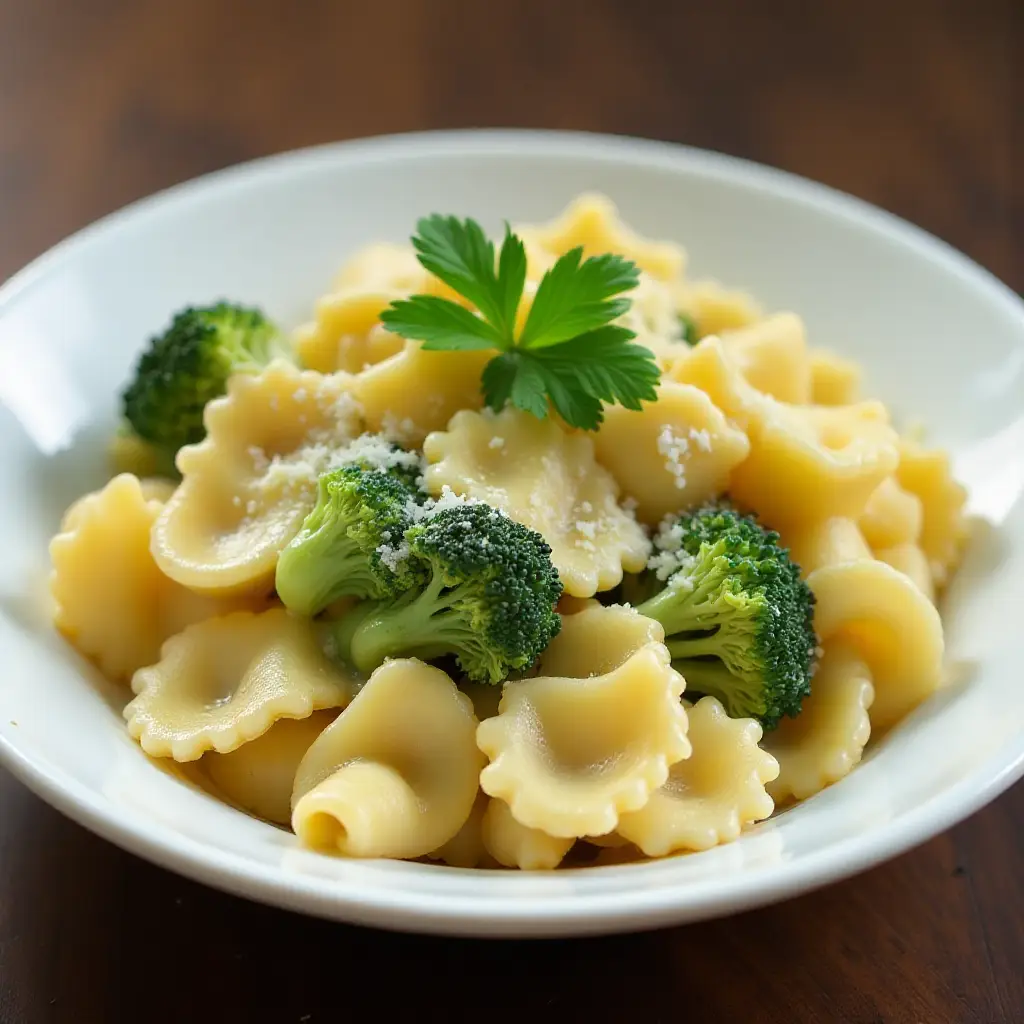 Broccoli Alfredo Pasta