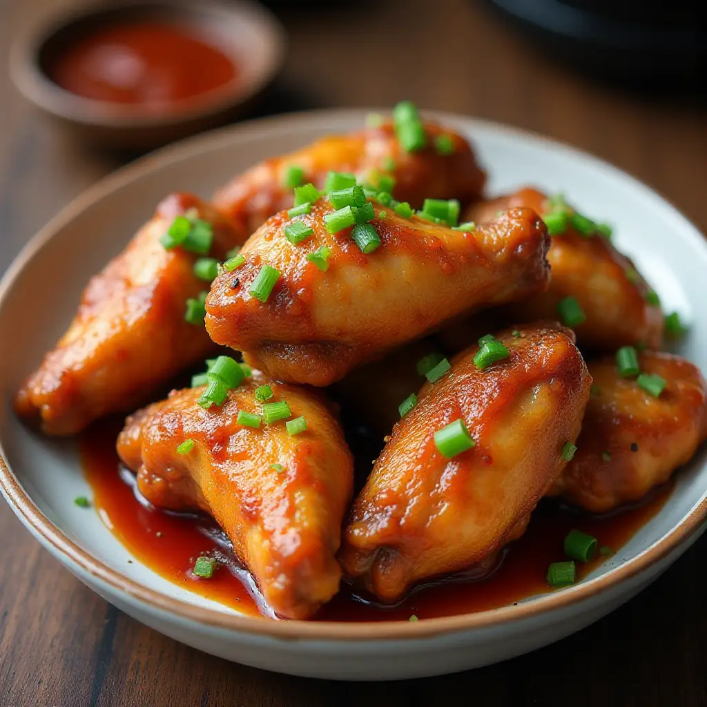 Air-Fried Korean Chicken Wings