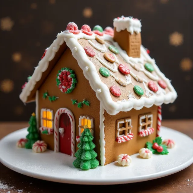 Christmas Gingerbread House