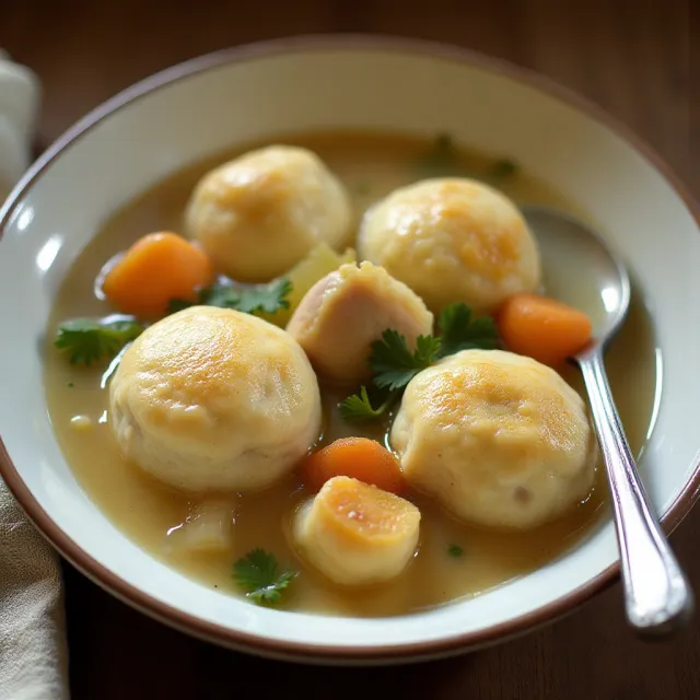 Southern Style Chicken and Dumplings