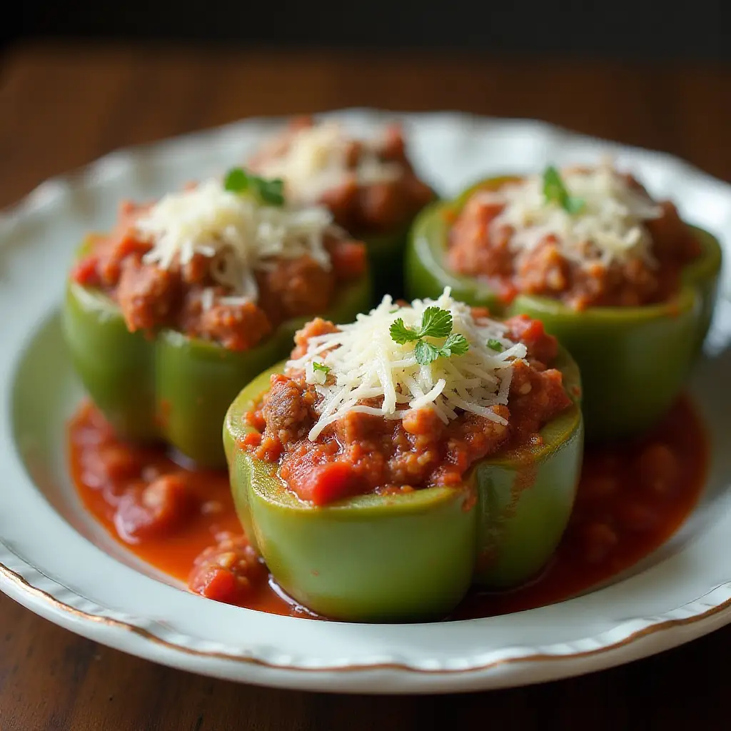 Chef John's Stuffed Peppers