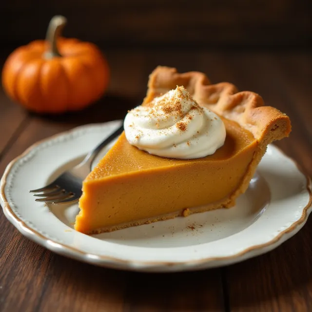 Easy Maple Pumpkin Pie