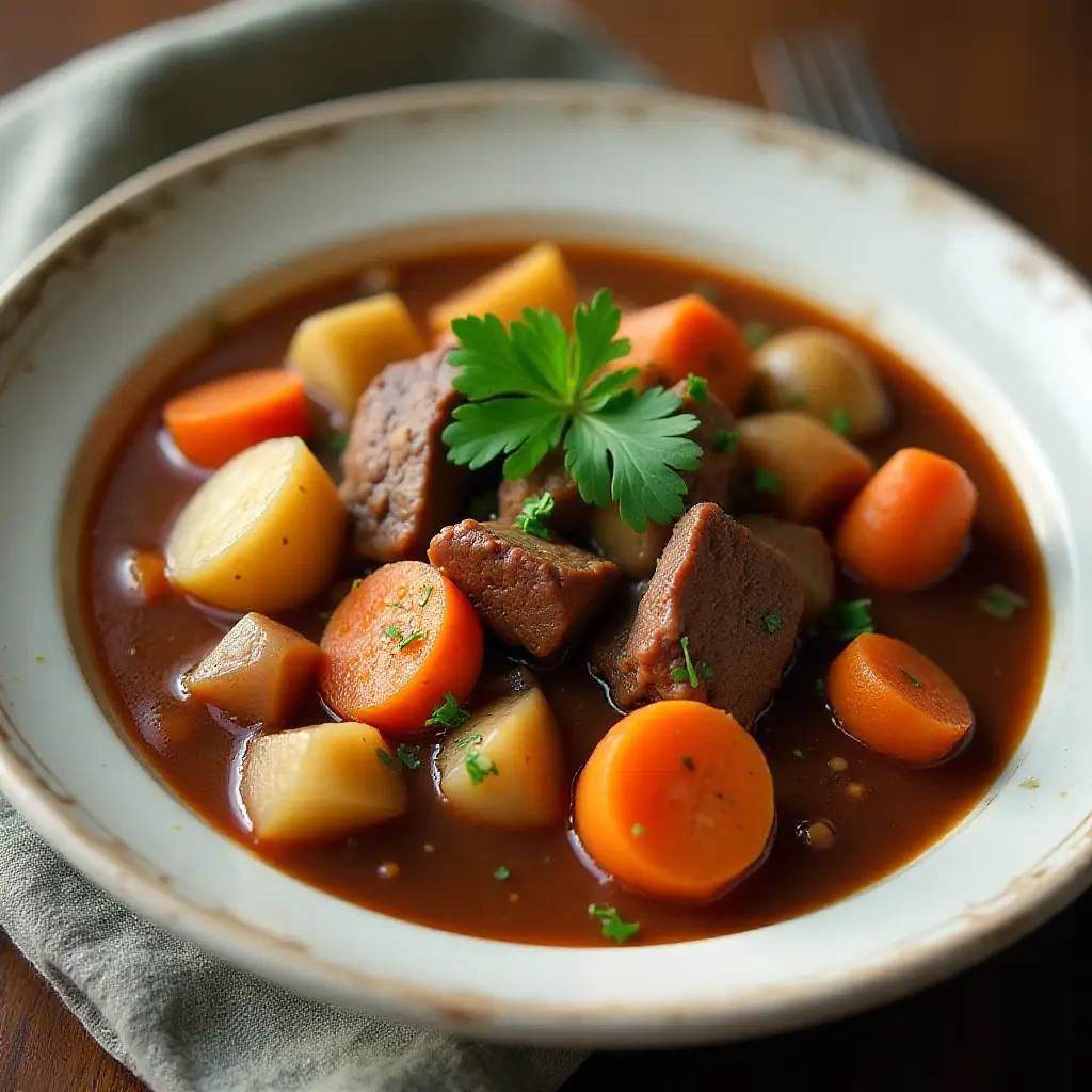 Slow Cooker Irish Beef Stew