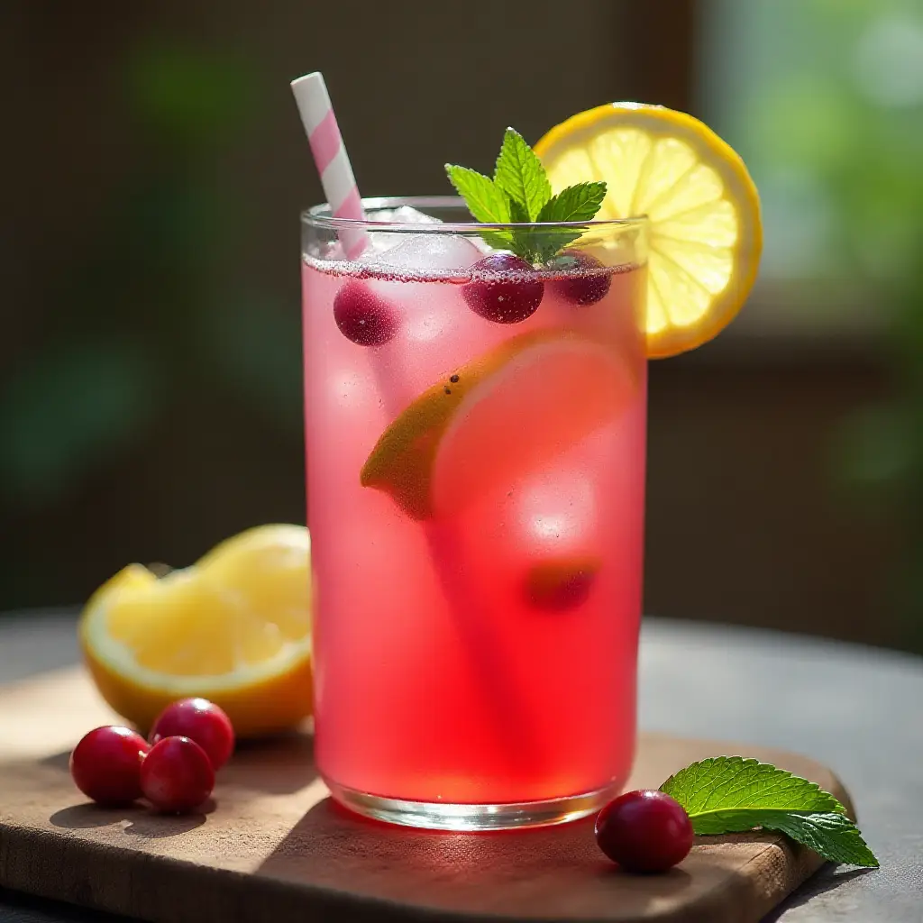 Old-Fashioned Pink Lemonade